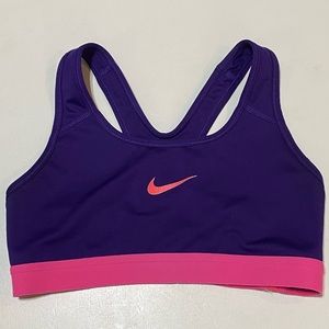 Nike Sports Bra - Small - Purple